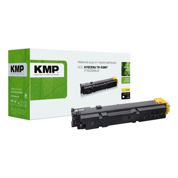 KMP Toner ersetzt Kyocera �TK 5380Y� gelb