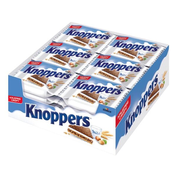 Knoppers 24er-Pack Waffelschnitte �Knoppers� � 25g