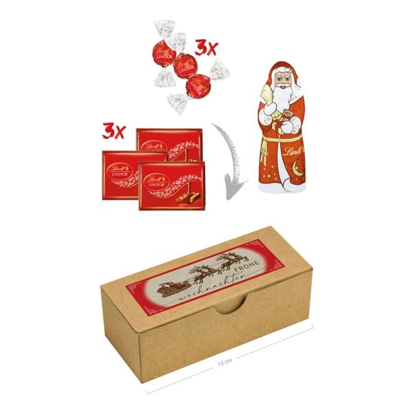 Prsentbox Lindt Mini XMas Box