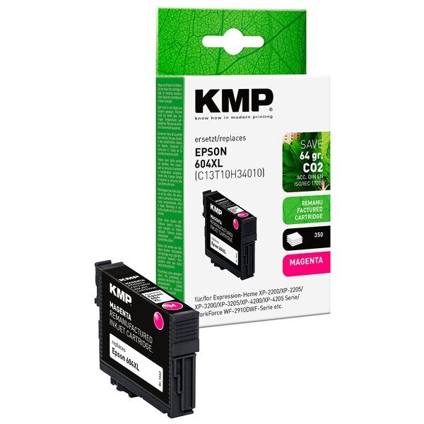 KMP Tintenpatrone ersetzt Epson �604XL� magenta