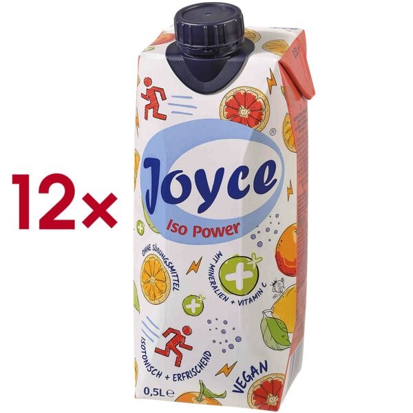Joyce 12er-Pack Fruchtsaftgetr�nk �Iso Power� isotonisch 0,5 L