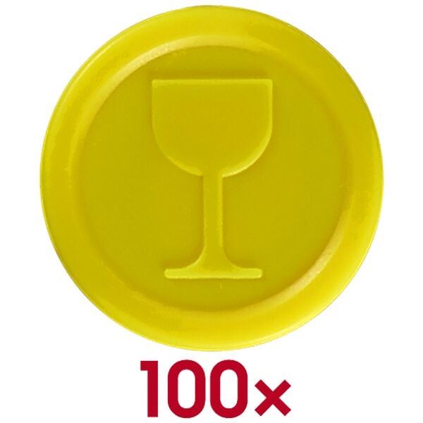 WOLF Wertchips �Getr�nke� 100 St�ck