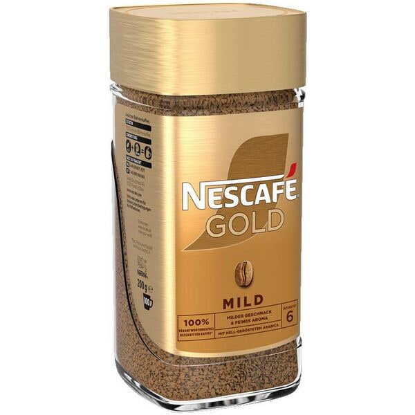 Nescafe Instantkaffee Gold mild 200,0 g