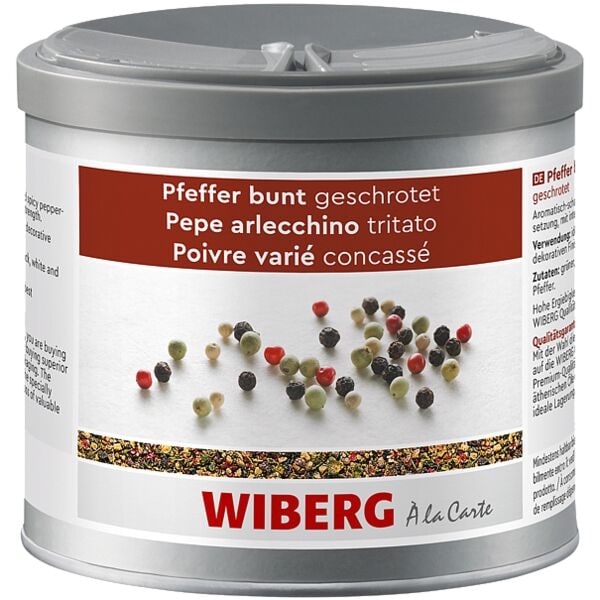 WIBERG Pfeffer bunt geschrotet 580 g