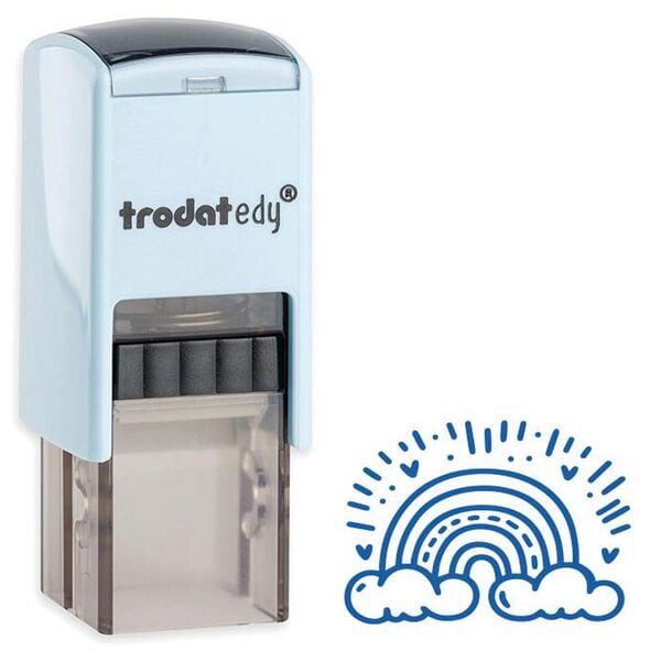Trodat Motivstempel �Regenbogen� 2 x 2 cm