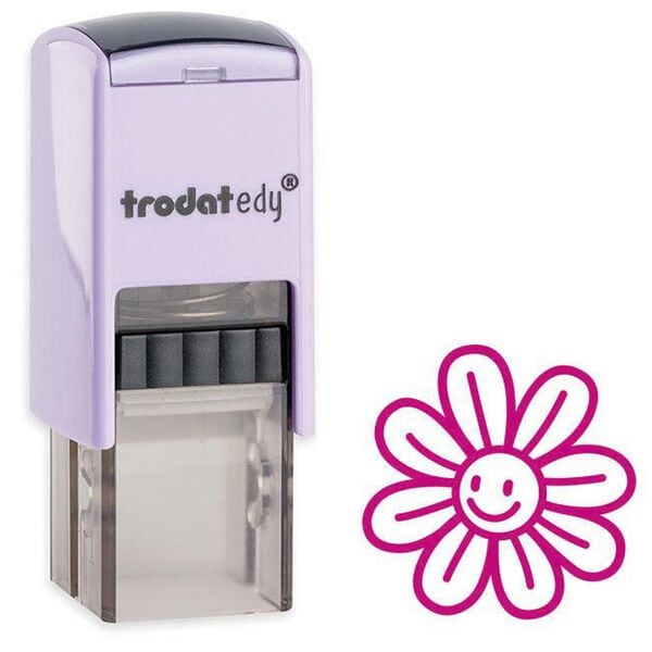 Trodat Motivstempel Blume 2 x 2 cm