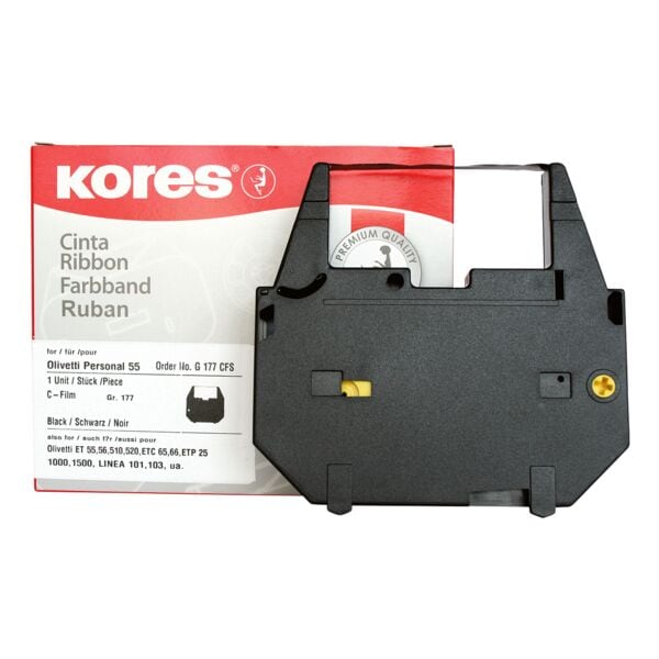 KORES Farbband G177CFS schwarz Gr.177