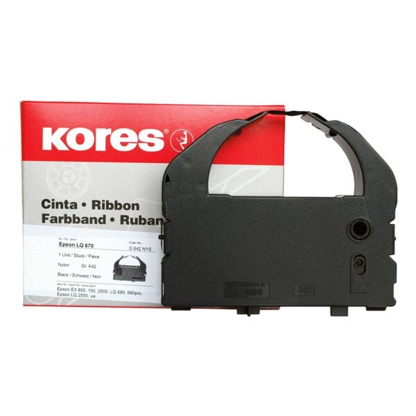 KORES Farbband G642NYS schwarz Gr.642