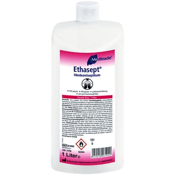 Meditrade H�ndedesinfektionsmittel Ethasept&reg; 1000 ml
