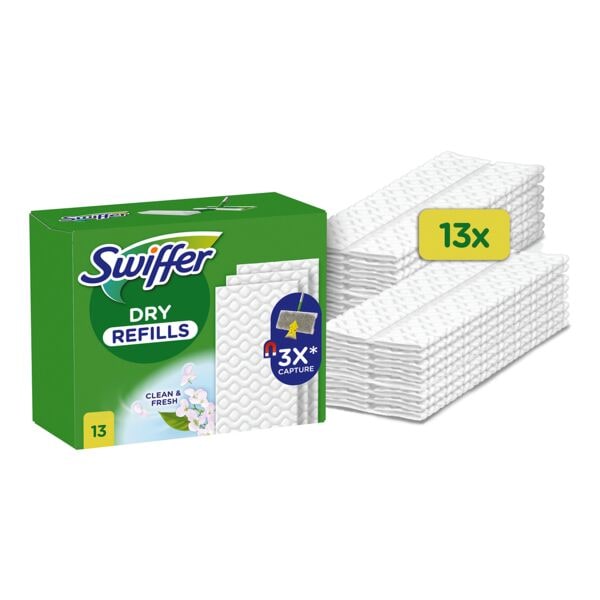 Swiffer Trockene Bodent�cher �Clean & fresh� Nachf�llpack - 52 St�ck