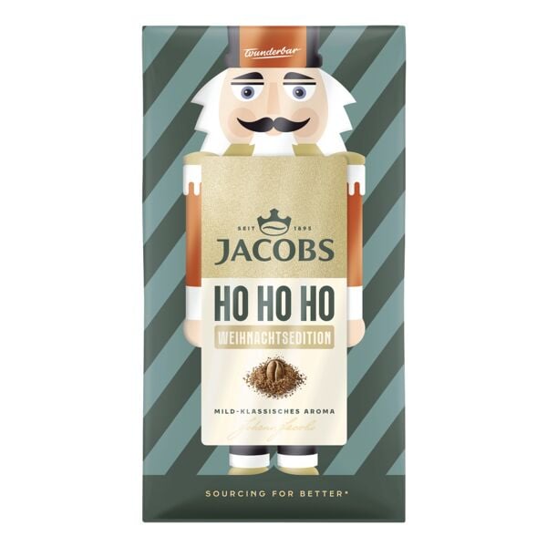 Jacobs gemahlener Kaffee Weihnachtsedition �HO HO HO�