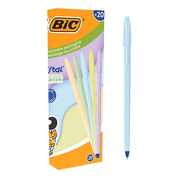 20x BIC Cristal Kugelschreiber