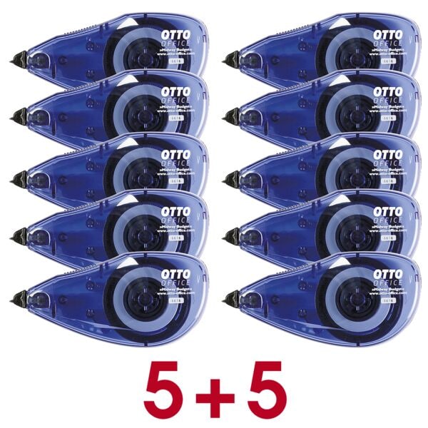 5+5 Aktion: 10x OTTO Office Budget Einweg-Korrekturroller Midway Budget 4,2 mm / 6 m