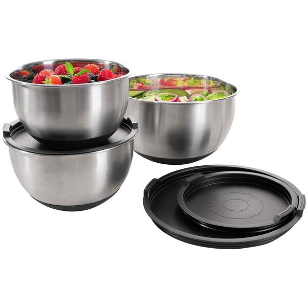 Genius Sch�ssel-Set Edelstahl, Set 6-tlg.