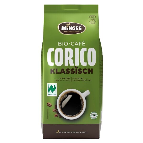 MINGES Corico Klassisch Kaffee, gemahlen 500 g