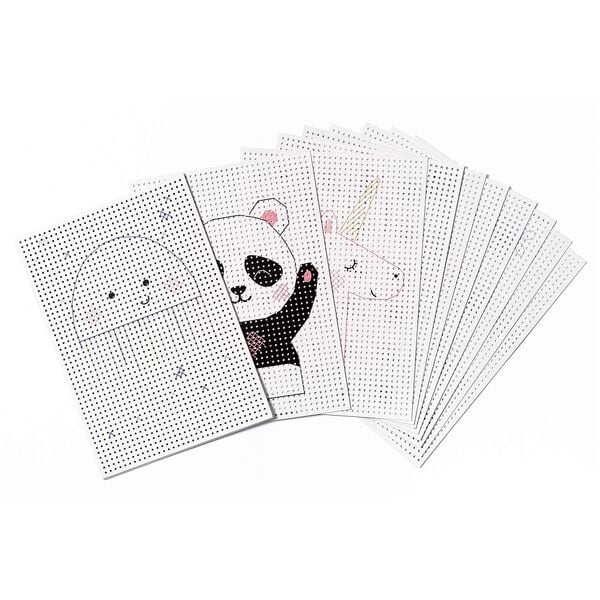 folia Stickbild �Stickkarton Animal�