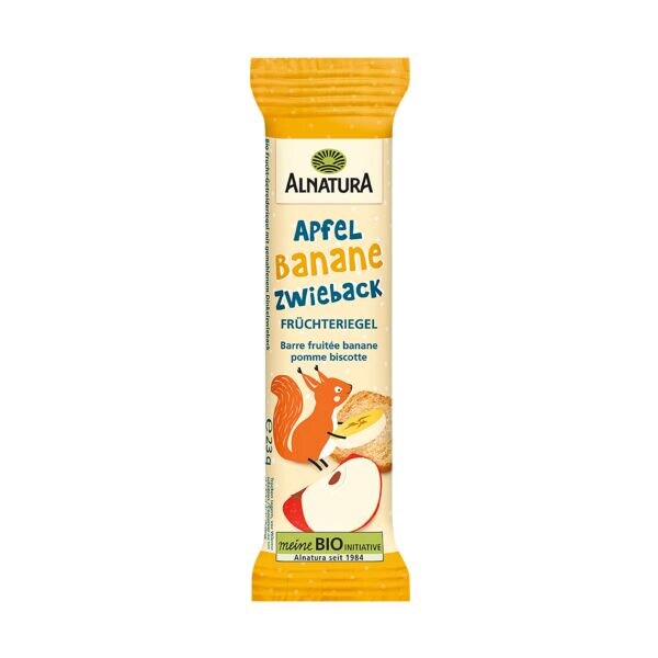 Alnatura Bio Fruchtriegel �Apfel-Banane-Zwieback� 23 g