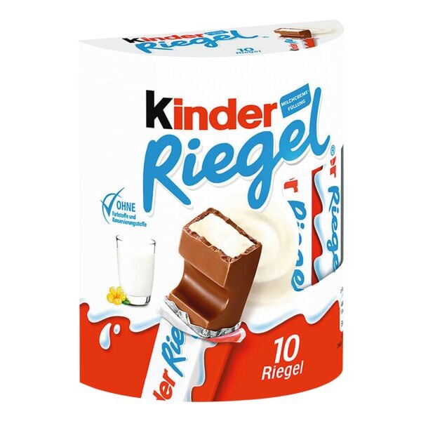 kinder Riegel 10-er Pack Milchschokolade �Kinder Riegel � 10x 21g