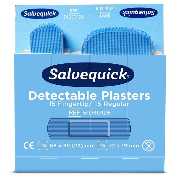 Salvequick Pflaster �Detectable� 30 St�ck