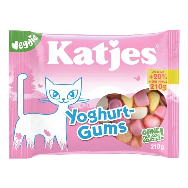 Katjes Fruchtgummi �Yoghurt-Gums� 210 g
