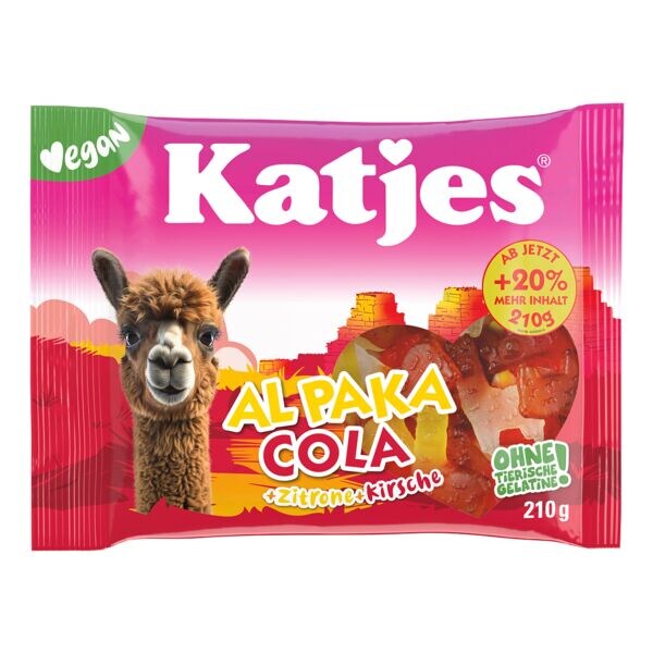 Katjes Fruchtgummi �Al Paka Cola� 210g