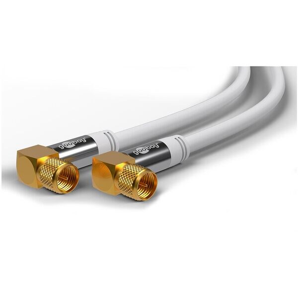 goobay SAT-Kabel F-Stecker 5 m