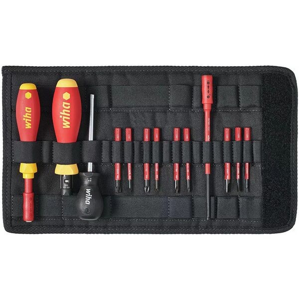 Wiha Drehmoment-Schraubendreher �TorqueVario&reg;-S electric gemischt� 14-tlg.