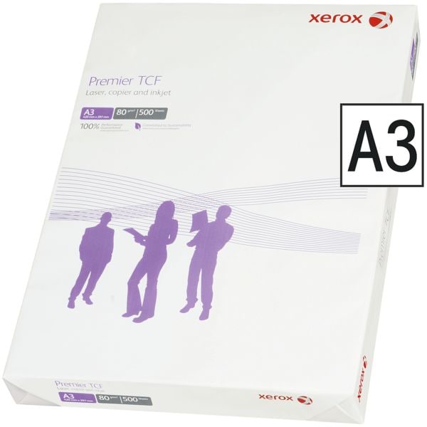Multifunktionales Druckerpapier A3 Xerox Premier TCF - 500 Blatt gesamt