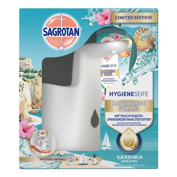 Sagrotan Seifenspender Starter-Set �No Touch Sardinia Dreams� 0.25 L