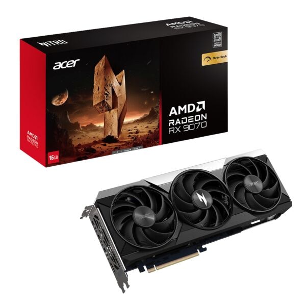 Acer Grafikkarte �Nitro Radeon&trade; RX 9070 XT OC� 16 GB