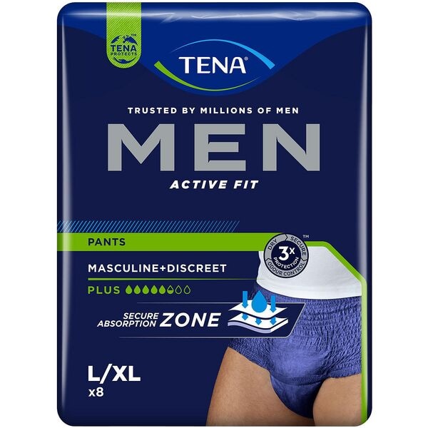 TENA Inkontinenzhosen �Men Active Fit� 8 St�ck