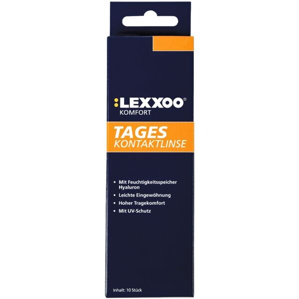 Lexxoo Kontaktlinse Tageslinse �Komfort� -1,25 dpt 10 St�ck