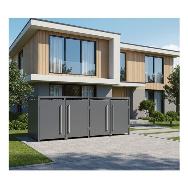 Westmann M�lltonnenbox �Pedura 4� 4x 240 L