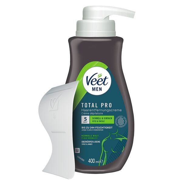 Enthaarungscreme Total Pro Men 400ml