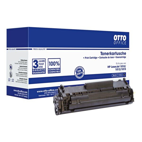 OTTO Office Druckkassette ersetzt HP »Q2612A« Nr. 12A