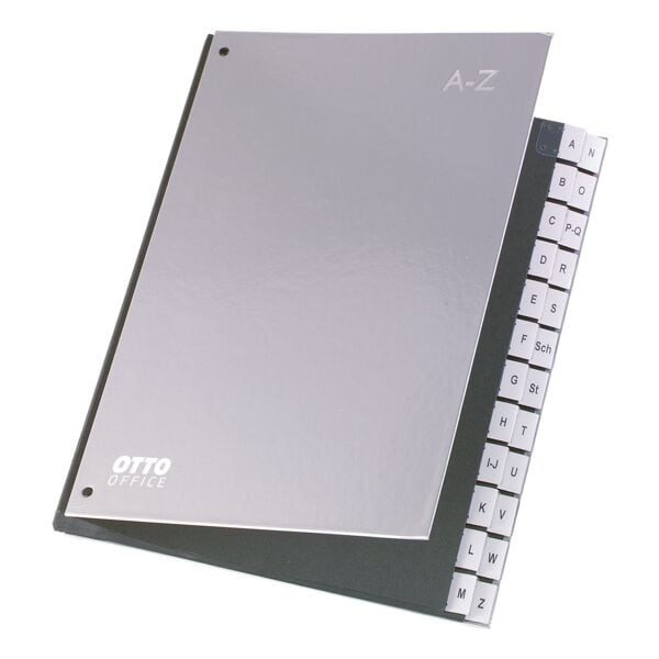 OTTO Office Premium Pultordner Silver Edition A-Z