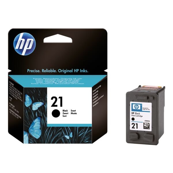 HP Tintenpatrone HP 21, schwarz - HP C9351AE