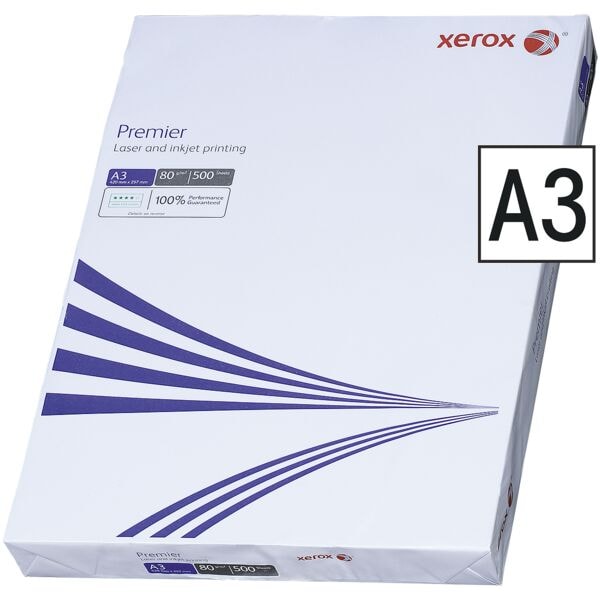 Multifunktionales Druckerpapier A3 Xerox Premier - 500 Blatt gesamt
