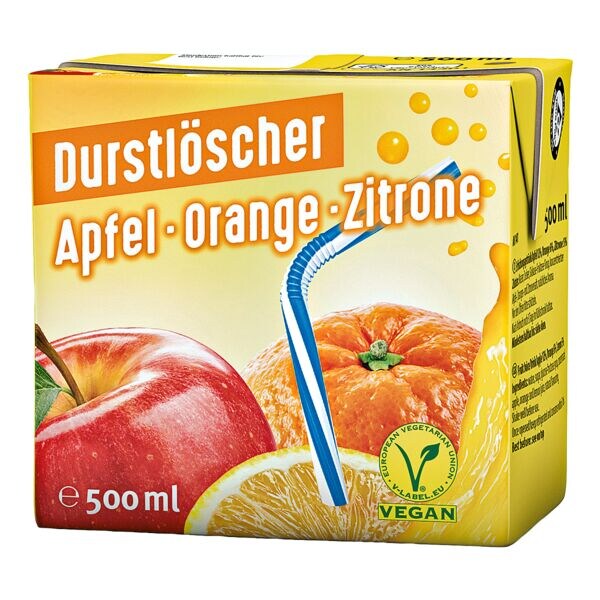 Durstlscher Fruchtsaftgetrnk Apfel/Orange/Zitrone