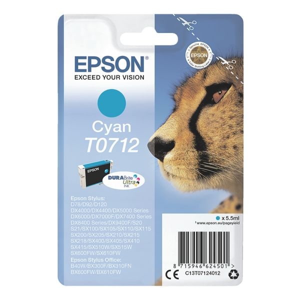 Epson Tintenpatrone T071240 Nr. T0712