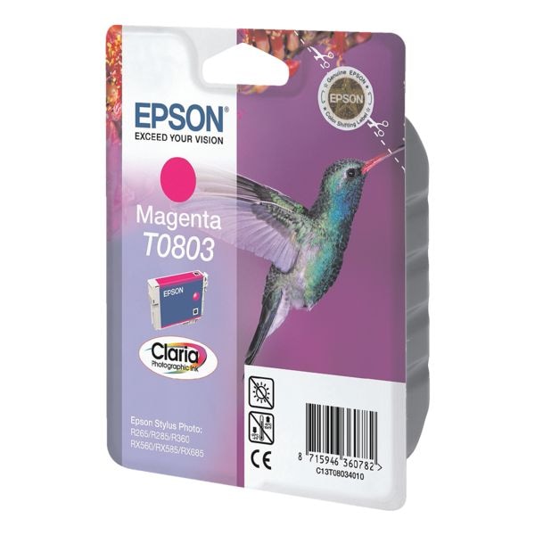 Epson Tintenpatrone »T080340« Nr. T0803 Epson Tintenpatrone »T080340« Nr. T0803