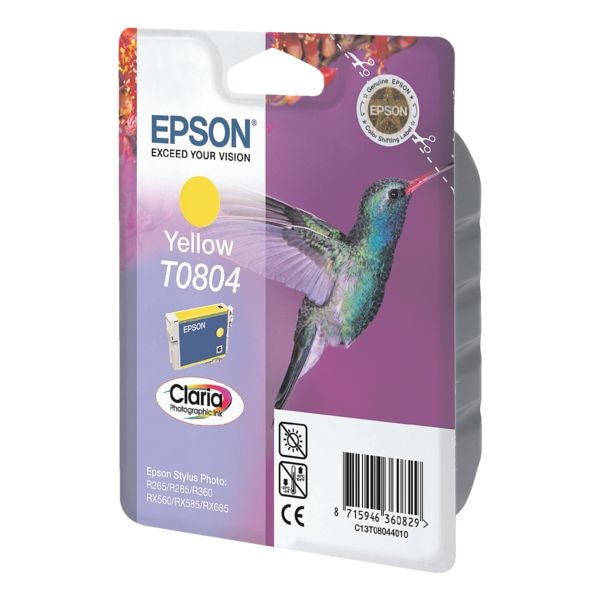 Epson Tintenpatrone »T080440« Nr. T0804 Epson Tintenpatrone »T080440« Nr. T0804