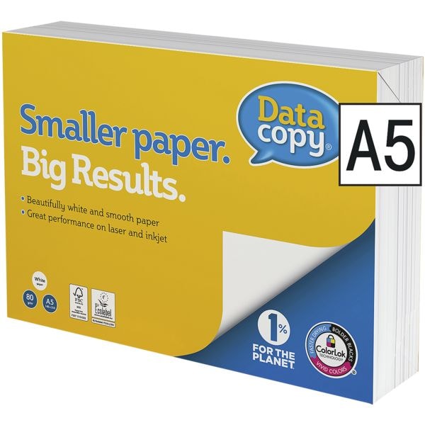 Multifunktionales Druckerpapier A5 Data-Copy Everyday Printing - 500 Blatt gesamt