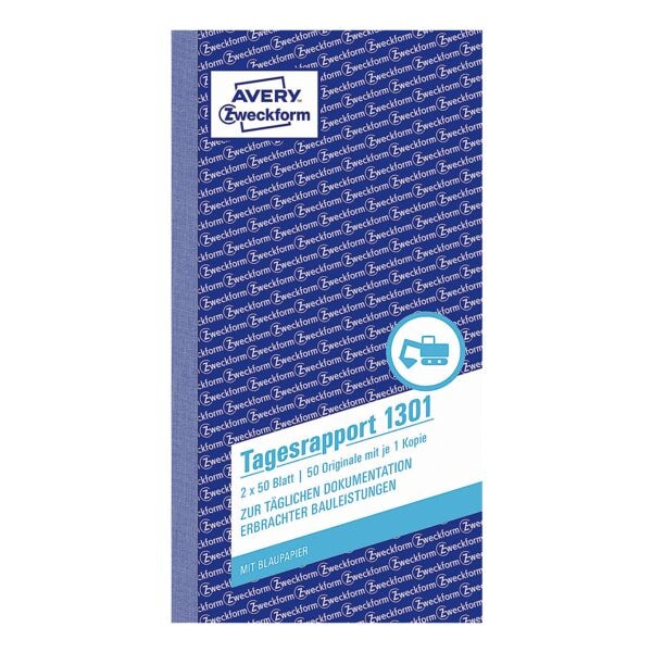Avery Zweckform Formularbuch Tagesrapport
