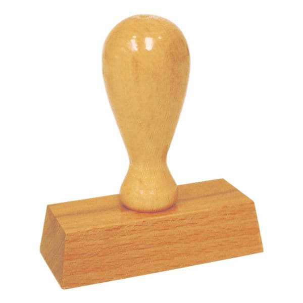 Textstempel aus Holz mit 3-5 Textzeilen Textstempel aus Holz mit 3-5 Textzeilen