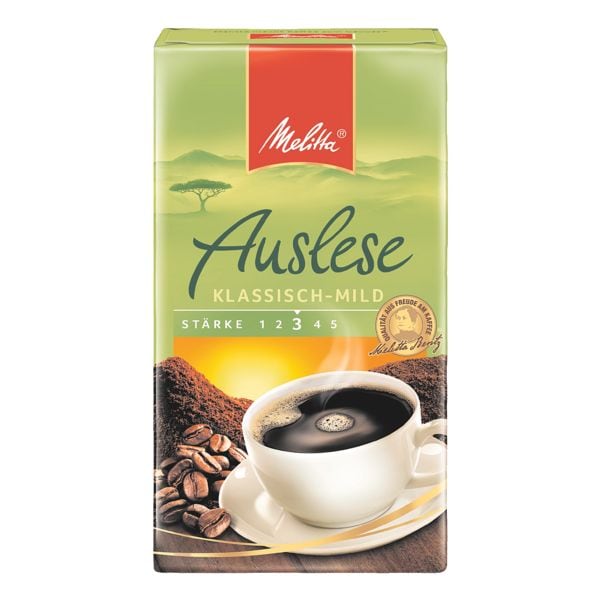 Melitta Kaffeemischung gemahlen Auslese Klassisch-Mild 500 g