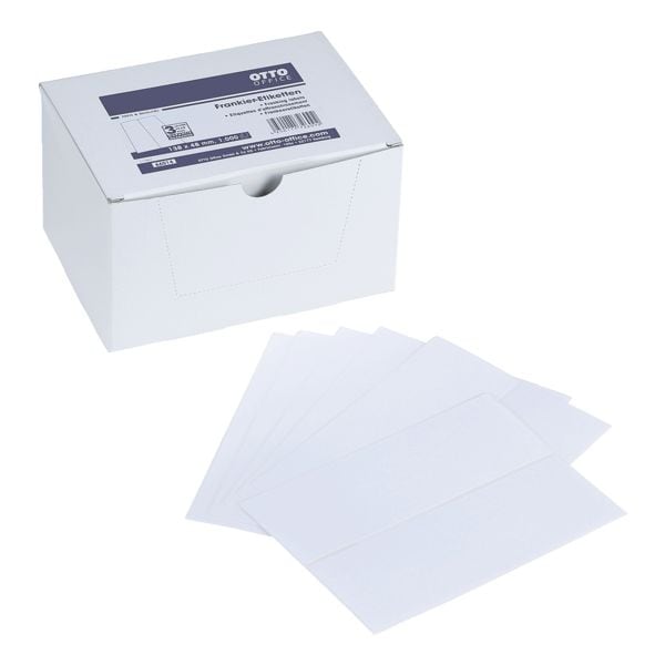 OTTO Office Frankieretiketten 138x48 mm 1000 Stck