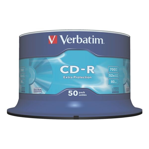 Verbatim 50 CD-Rohlinge CD-R