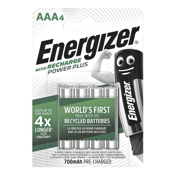 Energizer Akkus »Power Plus« Micro / AAA / HR3 Energizer Akkus »Power Plus« Micro / AAA / HR3