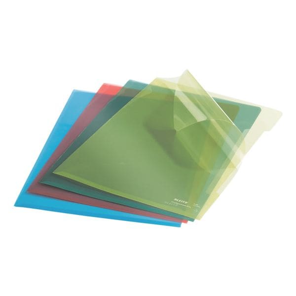 Leitz 100er-Pack farbige Sichthllen Premium 4153 (4 Farben)